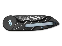 Outlet Fox Knives Radius Black Damascus