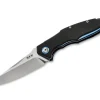 New MKM Raut Black G10 Front Flipper