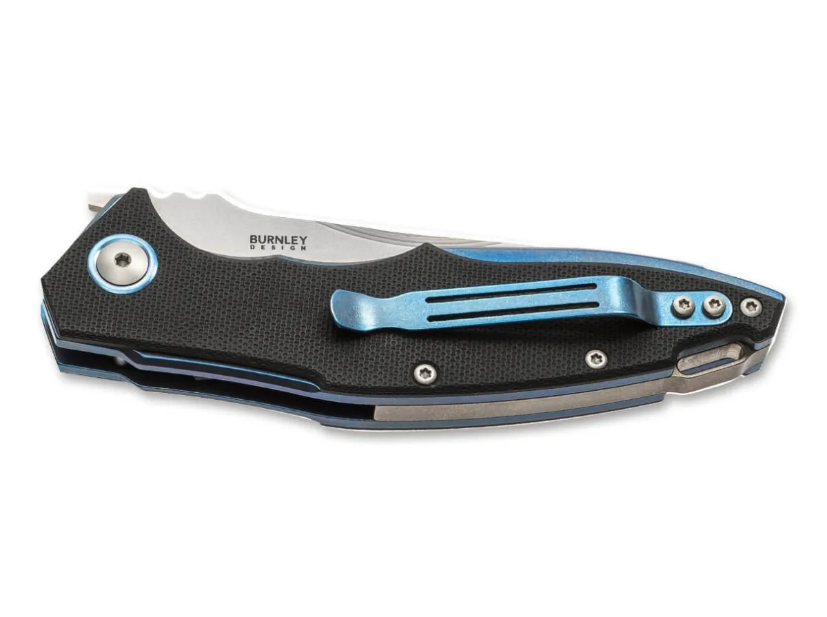 New MKM Raut Black G10 Front Flipper