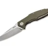 Hot MKM Raut Olive Drab G10 Front Flipper