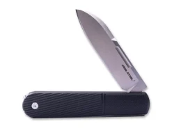 Best Real Steel Real Barlow Rb5 Droppoint G10 Black
