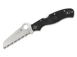 Outlet Spyderco Rescue 3 Lightweight Thin Blue Line Spyderedge