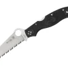 Clearance Spyderco Rescue 3 Lightweight Thin Red Line Spyderedge