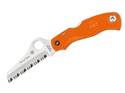 New Spyderco Rescue Jr. Orange Serrated