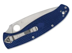 Discount Spyderco Resilience Lightweight Cpm-S-35Vn Blue Spyderedge