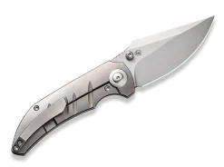 Online WE Knife Riff-Raff Polished Bead Blasted Titanium