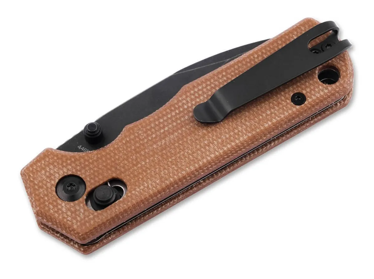 Best Magnum Rockstub Brown Micarta