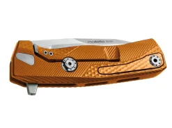 Clearance LionSteel Rok Aluminium Orange Satin