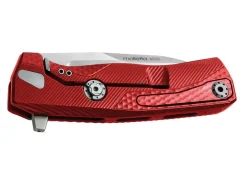 Clearance LionSteel Rok Aluminium Red Satin