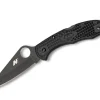 Best Spyderco Salt 2 Black Plain