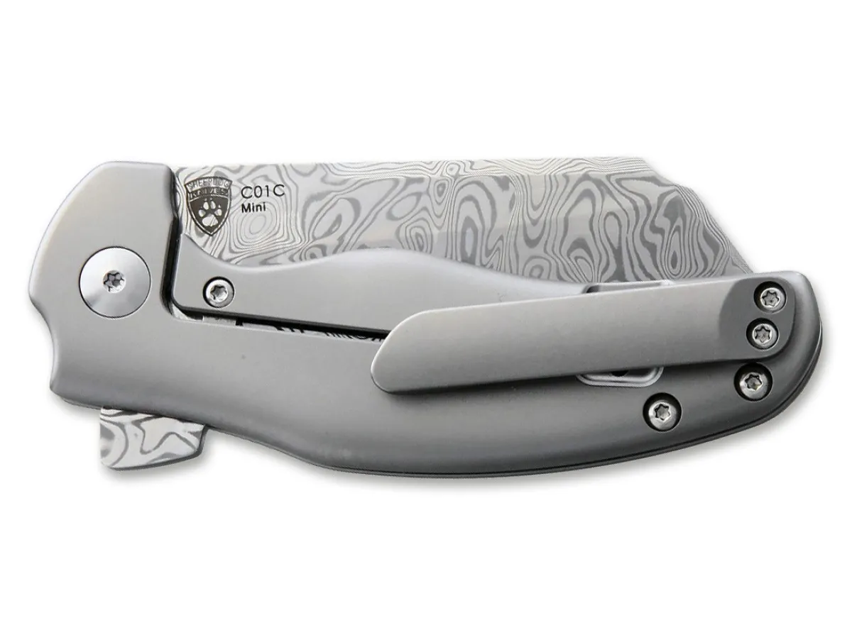 Outlet Kizer Sheepdog C01C Damasteel Vinland