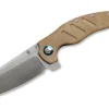 Sale Kizer Sheepdog C01C Xl Micarta Brown