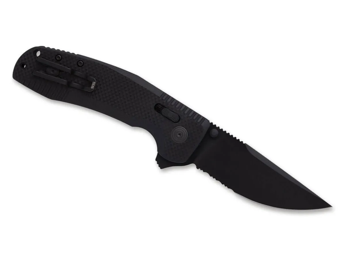 Outlet SOG -Tac Xr Blackout Serrated