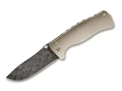 Online LionSteel Sr-1 Titanium Damascus