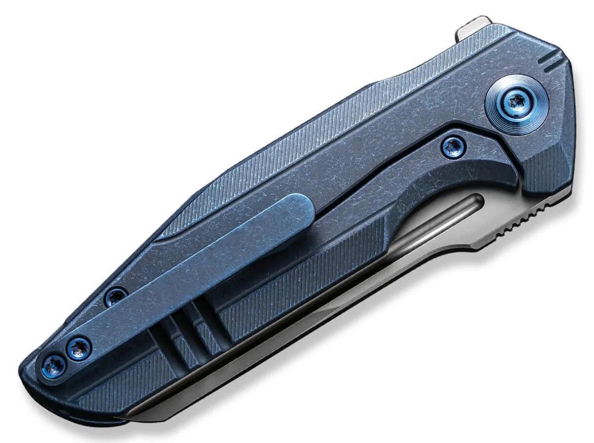 Best WE Knife Starhawk Titanium Blue