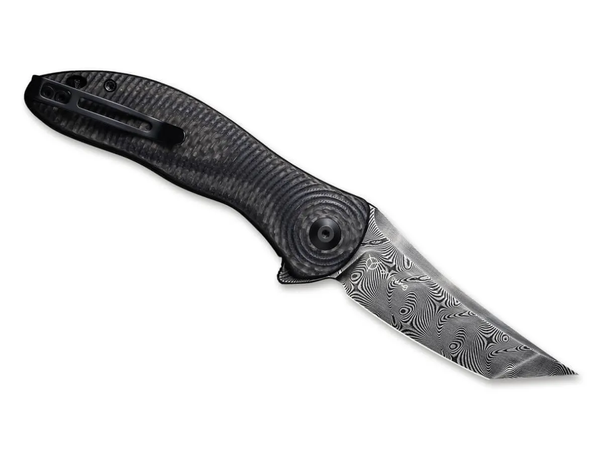 New CIVIVI Synergy 3 Damascus G10 Cf Black Tanto