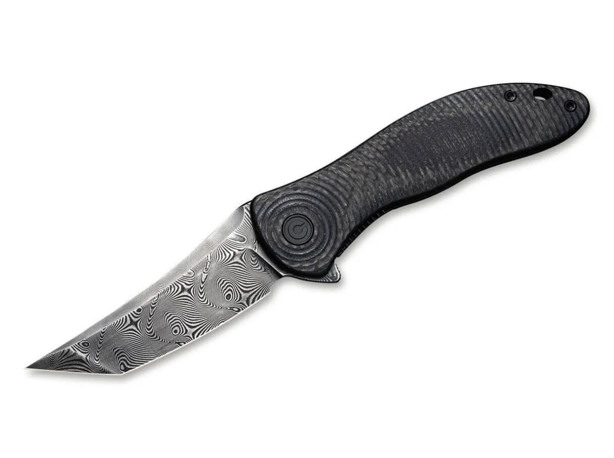 CIVIVI Synergy 3 Damascus G10 Cf Black Tanto