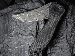 CIVIVI Synergy 3 Damascus G10 Cf Black Tanto