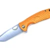 Clearance Honey Badger Tanto Flipper Medium Orange