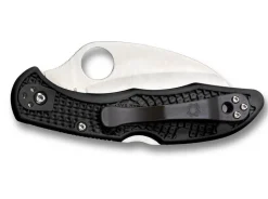 New Spyderco Tasman Salt 2 Lightweight Black H1 Serrated