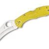 Outlet Spyderco Tasman Salt 2 Lightweight Yellow H1 Plain