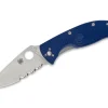 Online Spyderco Tenacious Blue Combination