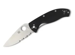 Clearance Spyderco Tenacious Satin Combination