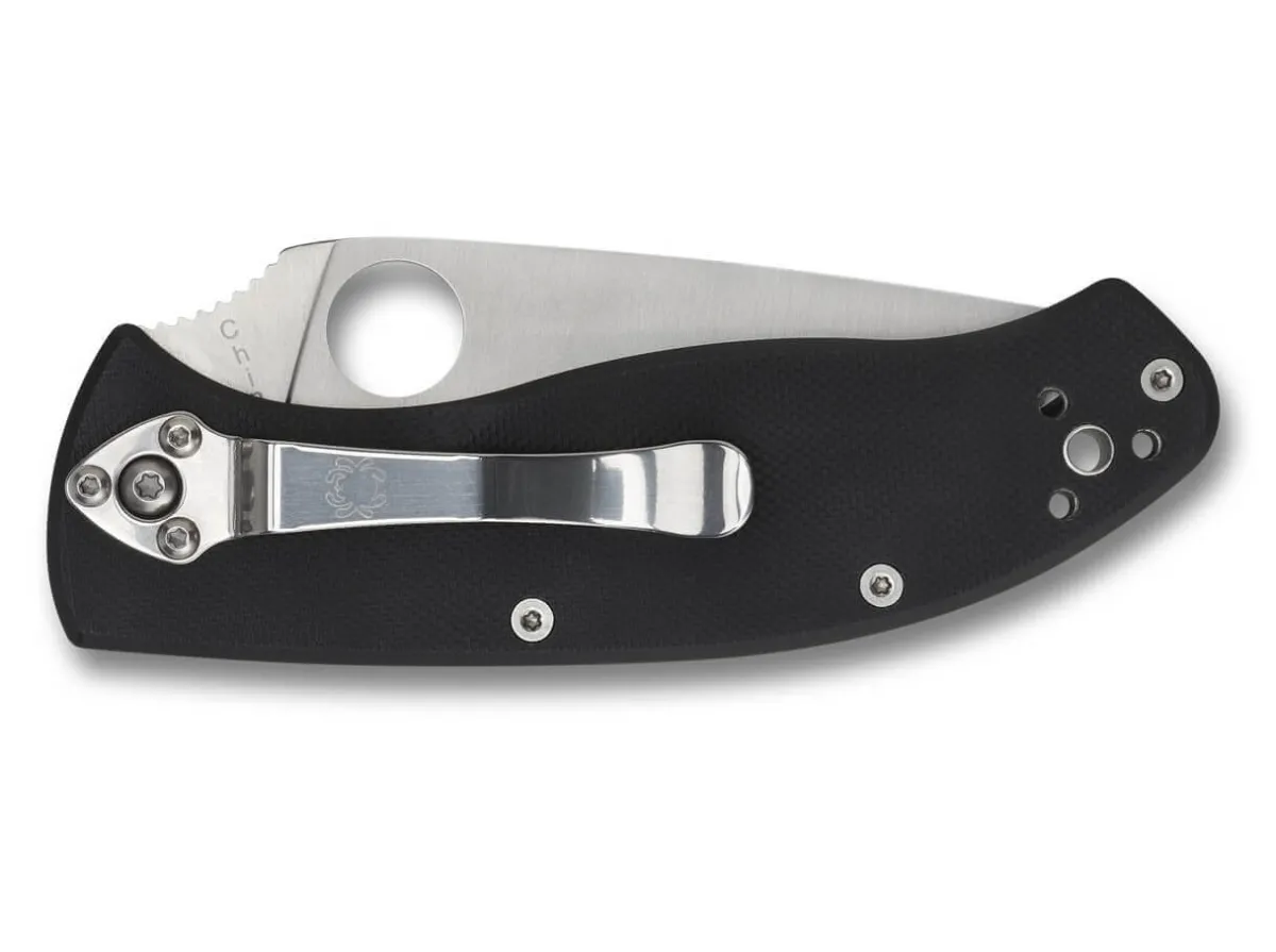 Clearance Spyderco Tenacious Satin Combination