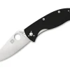 Clearance Spyderco Tenacious Satin Plain