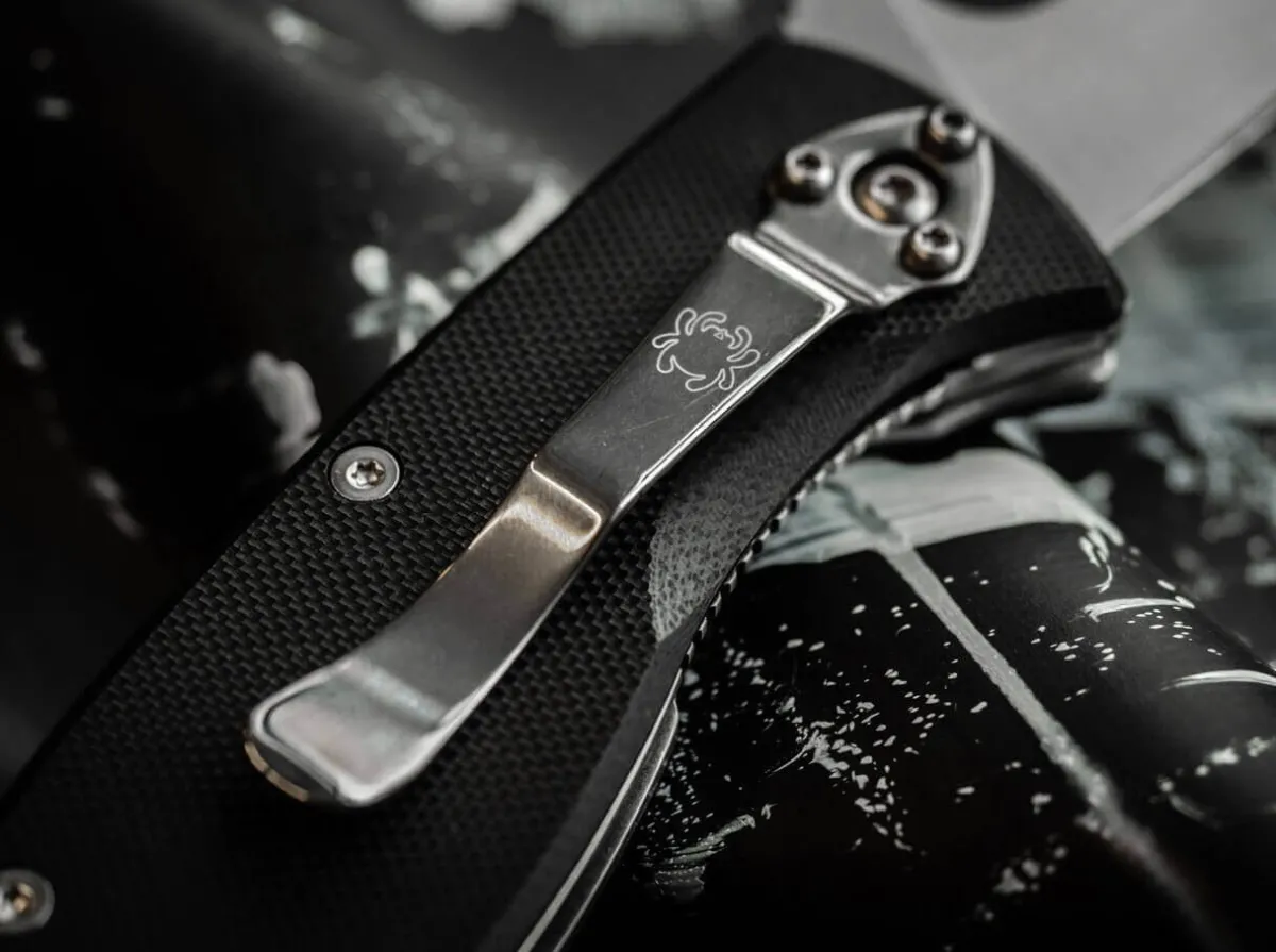 Clearance Spyderco Tenacious Satin Plain