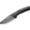 Outlet WE Knife Trogon Titanium Black Damascus