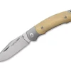 Clearance Viper Twin Titanium Micarta Natural