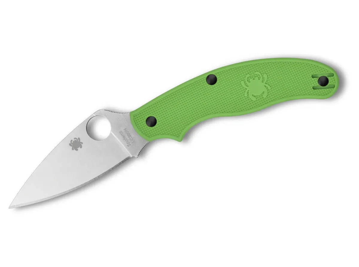 Sale Spyderco Uk Pen Knife Salt Green Lc200N Plainedge