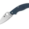 Best Spyderco Uk Penknife Cpm Spy27 Frn Blue Plainedge