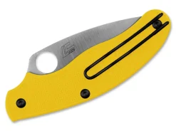 Online Spyderco Uk Penknife Salt Serrated Yellow
