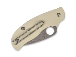 Clearance Spyderco Urban Slipit Ivory G10 Damascus