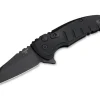 Outlet Hogue X1 Microflip Wharncliffe All Black