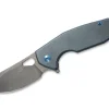 Hot Fox Knives Yaru Titanium Blue