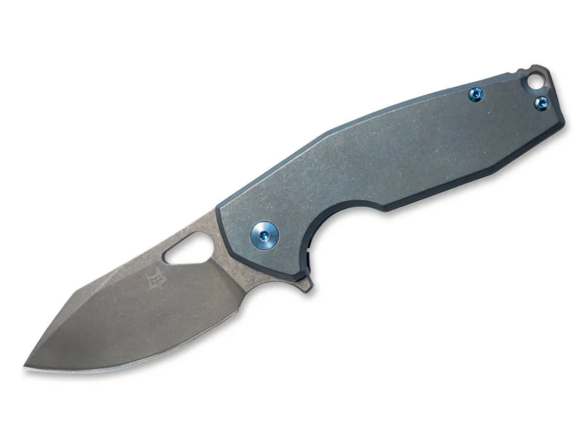 Hot Fox Knives Yaru Titanium Blue